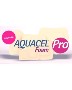 Aquacel Foam Pro Pansement Hydrocellulaire Sacrum 24X21.5cm 10 Pans