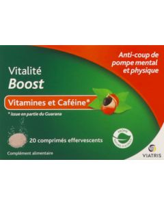 Viatris Vitalité Boost 20 Comprimés Effervescents 