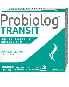 Mayoly CHC Probiolog Transit Boîte de de 28 sachets de Poudre Orale