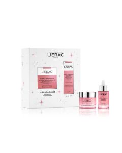 Lierac Coffret Supra Radiance - Gel-Crème 50 ml + Sérum Détox Booster d'Eclat 30 ml Offert