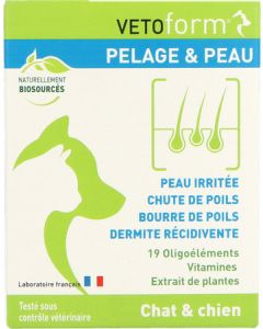 Vetoform Chien Peau & Pelage Poudre 100g