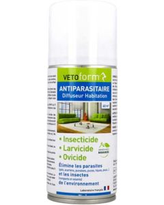 Vetoform Antiparasitaire Diffuseur Habitation 150ml
