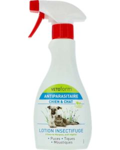 Vetoform Lotion Antiparasitaire Chien et Chat 250ml