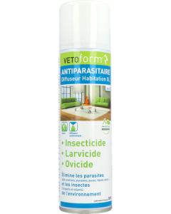 Vetoform Diffuseur Antiparasitaire Habitation 250ml
