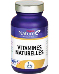 Pharm Nature Attitude Vitamines Naturelles Gélules x30