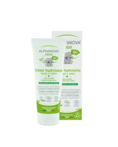 Alphanova Bébé Crème Hydratante Visage & Corps Bio 75ml
