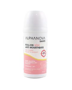Alphanova Santé Roll On Anti-Moustiques Bébé 30ml