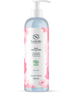 Santalis Eau Micellaire Démaquillante Bio 400ml