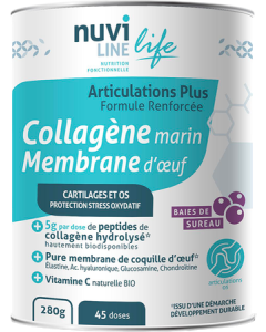 Nuviline Collagène Marin Membrane D'Oeuf 280g