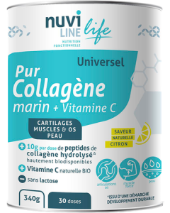 Nuviline Collagène Marin Pur C Citron Vitamine C 340g