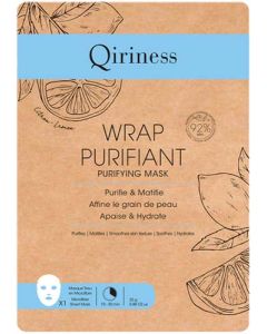 Qiriness Wrap Masque Tissu Purifiant 25g