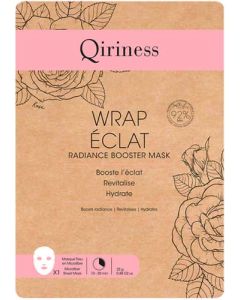 Qiriness Wrap Masque Tissu Éclat 25g