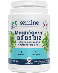 Oemine Magnégerm B6 B9 B12 Gélules x60