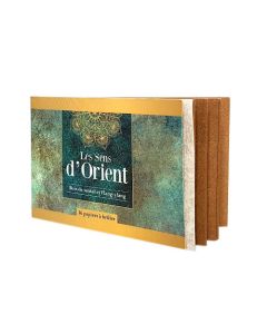 Les Sens d'Orient Papier à Brûler Bois de Santal et Ylang Ylang 36 papiers