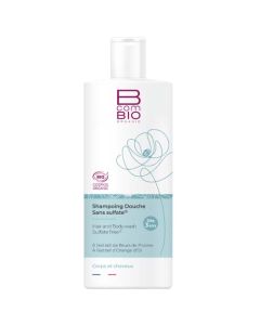  BcomBio Shampoing Douche Sans Sulfate Bio 500ml 