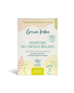 Green Tribu Shampoing Cheveux Brillants Bio Pain 85g