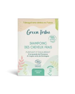 Green Tribu Shampoing Cheveux Frais Bio Pain 85g