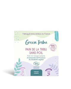 Green Tribu Pain de la Tribu Sans Poil Pain de Rasage Bio 110g