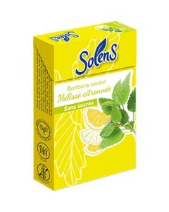 Solens Bonbons Mélisse Citronnée Sans Sucre 50g