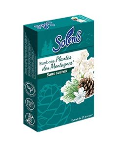 Solens Bonbons Plante Montagne Sans Sucre 50g