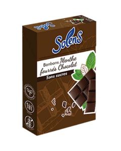 Solens Bonbons Menthe Fourés Chocolat Sans Sucre 50g
