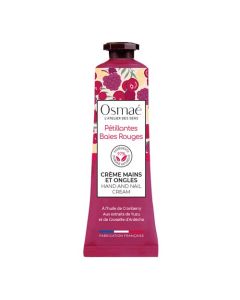 Osmae Crème Mains et Ongles Pétillantes Baies Rouges 30 ml
