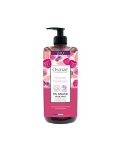 Osmae Gel Douche Surgras Bio Exquise Framboise Flacon Pompe 1L