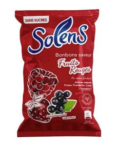 Solens Bonbons Fruits Rouges Sans Sucre 100g