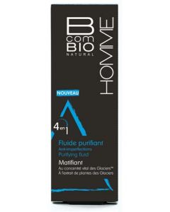 BcomBio Homme Fluide Purifiant Matifiant 50ml