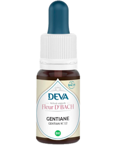 Deva Fleurs De Bach Gentiane (gentian- No12) Bio 15ml