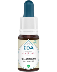 Deva Fleurs De Bach Heliantheme (rock Rose- No26) Bio 15ml