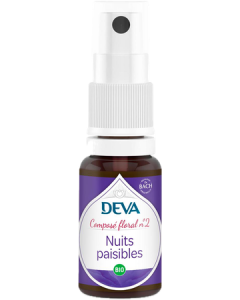 Deva 02 Nuits Paisibles Bio Spray 15ml