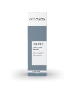 Dermaceutic Stimuler Light Ceutic Crème De Nuit Unifiante 40ml