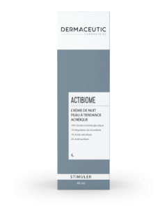 Dermaceutic Stimuler Actibiome Crème Nuit Peau à Tendance Acnéique 40 ml