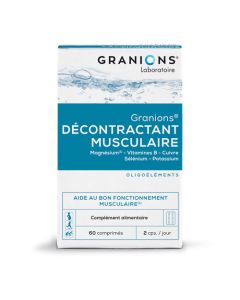 GRANIONS Décontractant Musculaire 60 Comprimés
