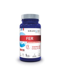 Granions ®  Fer Energie & Vitalité 60 gélules 
