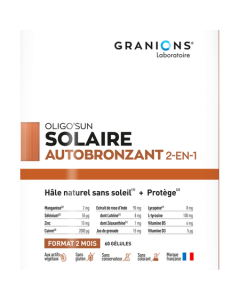 Granions Oligo'Sun Autobronzant Comprimés x60