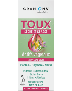 Granions Toux Sèche et Grasse Sirop 120ml
