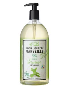 MKL Green Nature Savon Liquide Marseille Bio Verveine 1L