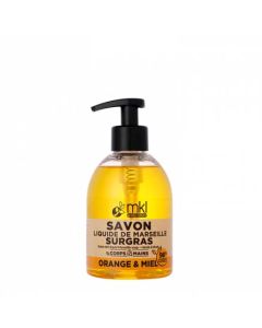 MKL Green Nature Savon Liquide de Marseille Surgras Orange & Miel 300ml
