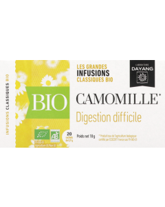 Dayang Infusion Camomille Bio Infusettes 1g5 x20