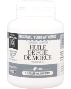Dayang Huile de Foie de Morue Capsules x180