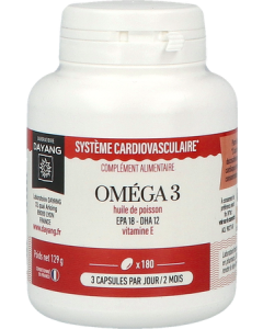 Dayang Oméga 3 18/12 Capsules x180