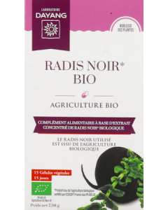 Dayang Radis Noir Bio Gélules x15