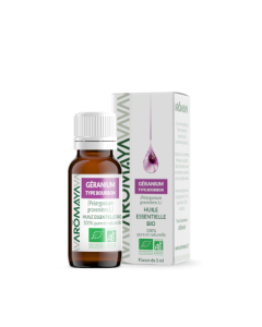 Aromaya Huile Essentielle Bio de Géranium Bourbon 5ml