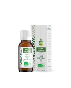Aromaya Huile Essentielle Bio Basilic Tropical 10ml