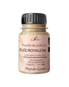 Phytalessence Pure Gelée Royale  Pollen 60 gélules