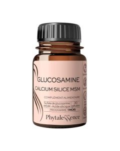 Phytalessence Premiums Glucosamine Calcium Silice Msm 30 gélules