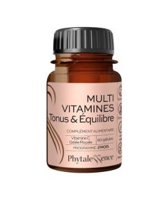 Phytalessence Premiums Multivitamines Tonus & Equilibre 60 gélules