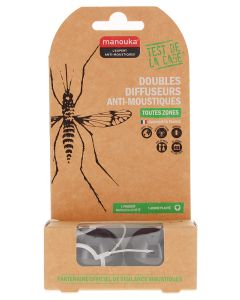 Manouka Diffuseur Boule Antimoustiques Noir X2